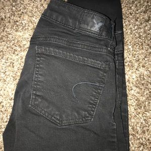 American Eagle Black Skinny Jeans